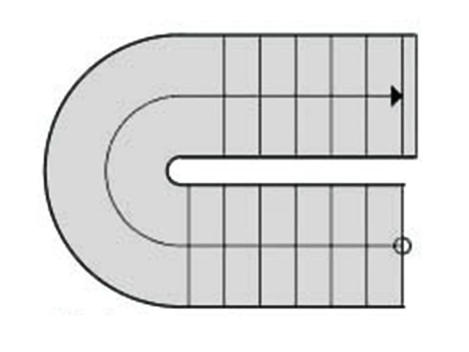 Buet halvsving m. repose